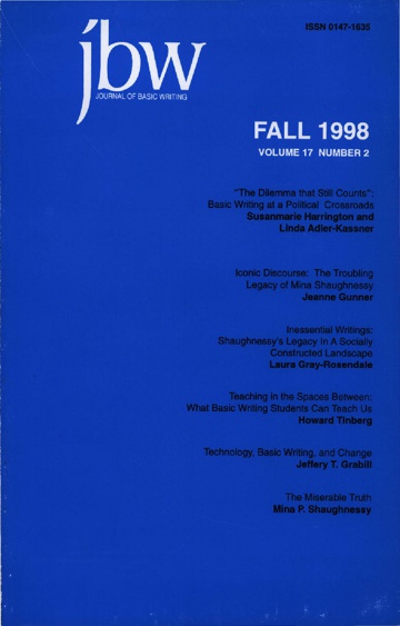 The Journal of Basic Writing