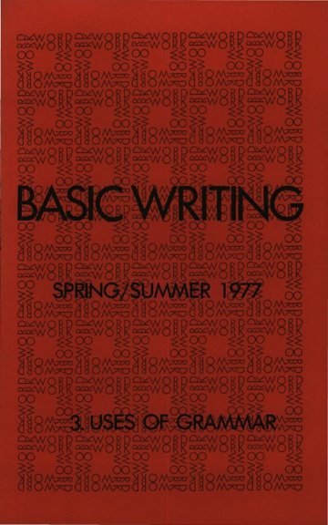 The Journal of Basic Writing