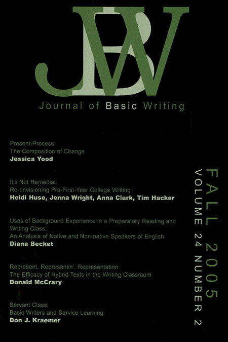 The Journal of Basic Writing