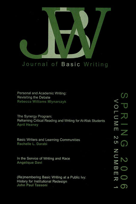 The Journal of Basic Writing
