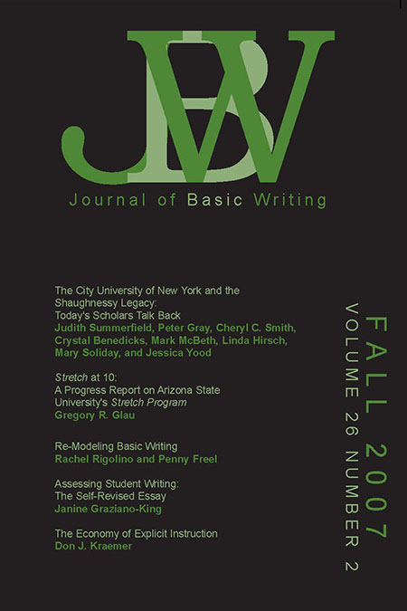 The Journal of Basic Writing