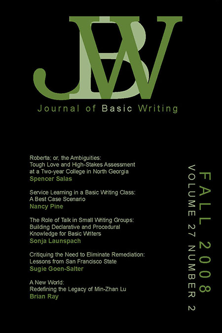 The Journal of Basic Writing