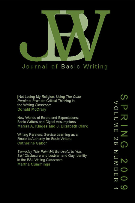 The Journal of Basic Writing