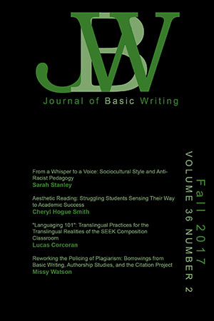 The Journal of Basic Writing
