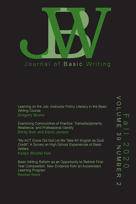 The Journal of Basic Writing