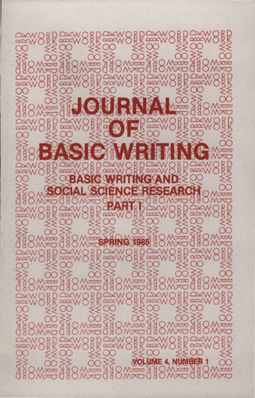The Journal of Basic Writing