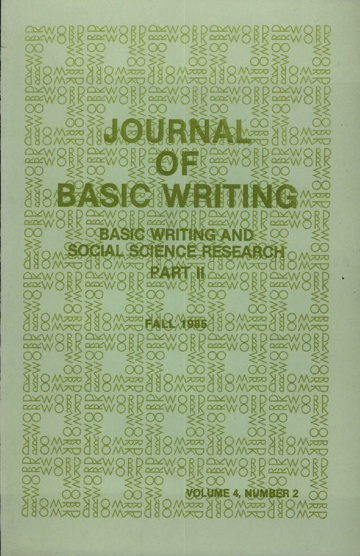 The Journal of Basic Writing