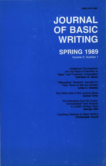 The Journal of Basic Writing