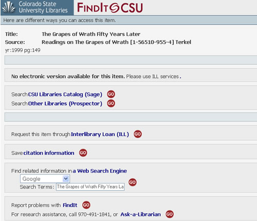 Screen shot of MLA International Bibliography