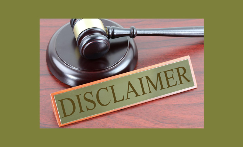 Icon - Copyright and Disclaimer