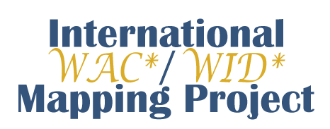 International WAC/WID Mapping Project